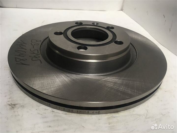 Диск тормозной передний вентилируемый Volksawagen