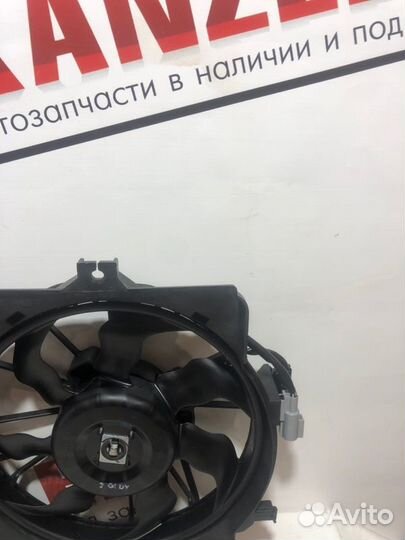 Диффузор вентилятора в сборе с моторами LADA