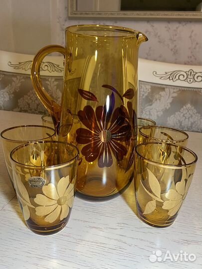 Вазы Кувшин Графин Чехословакия Богемия