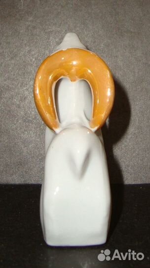 Фарфоровые статуэтки. Козлик. Барашек. Рига