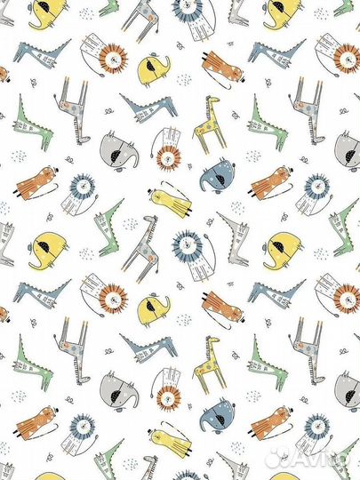 Комплект постельного белья Сафари - 1.5 сп., бязь