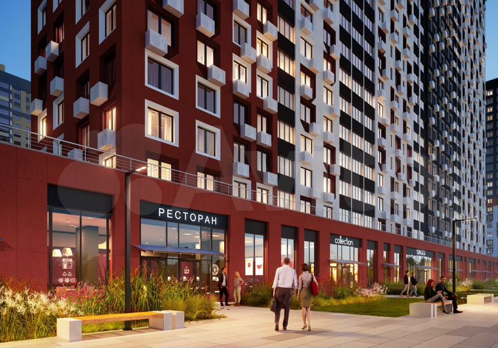 Квартира-студия, 21,4 м², 21/25 эт.