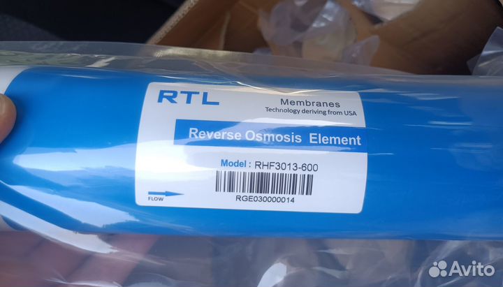 Мембраны обратного осмоса 2012-150, 3013-600GPD