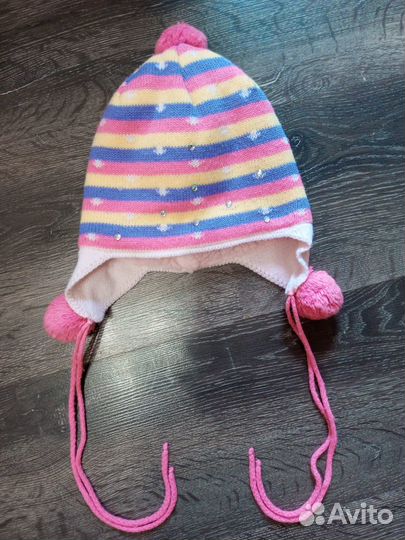 Шапки для девочки 2-5 лет на осень и зиму