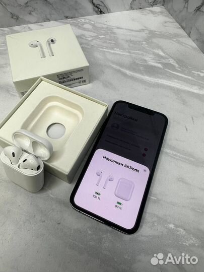 AirPods 2 Premium+ / Luxe новые гарантия доставка