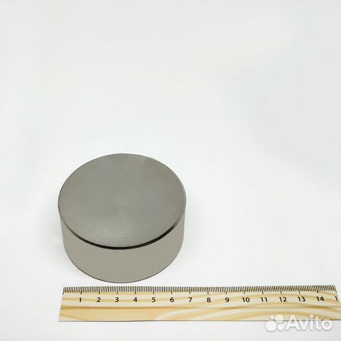 Неодимовый магнит 70х30 мм (диск)