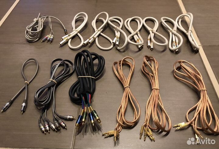 Кабели акустические, межблочные, аудио-видео
