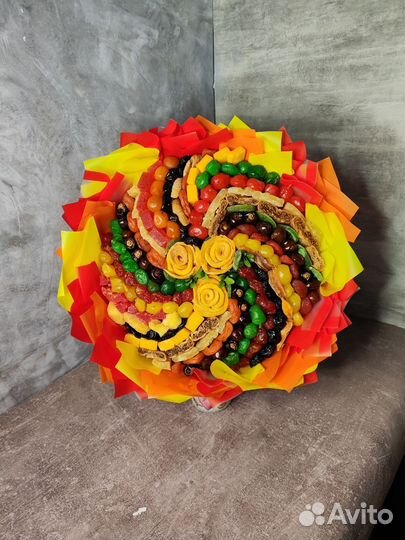 Вкусный букет подарок учителю