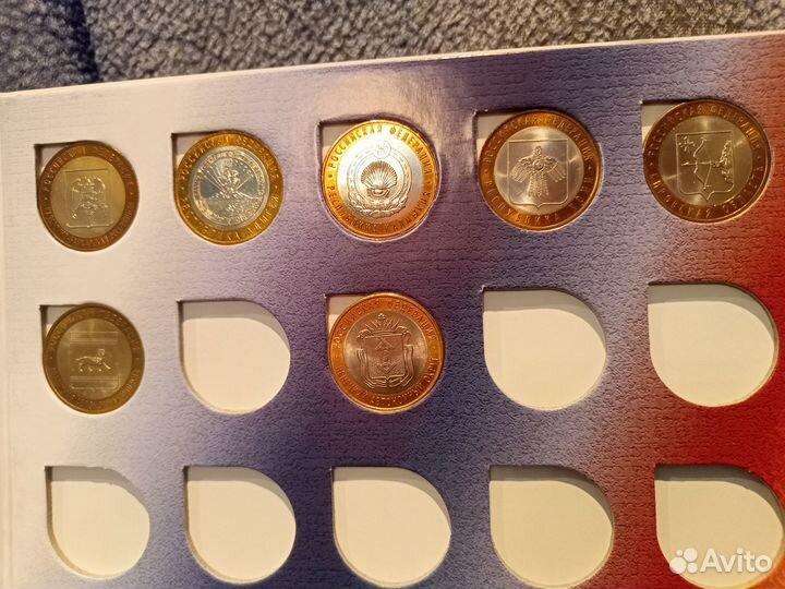 Набор юбилейных монет России