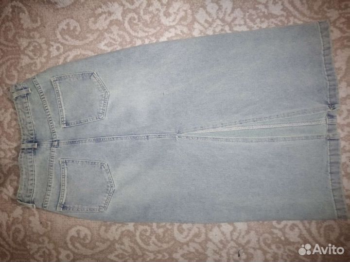 Юбка джинсовая