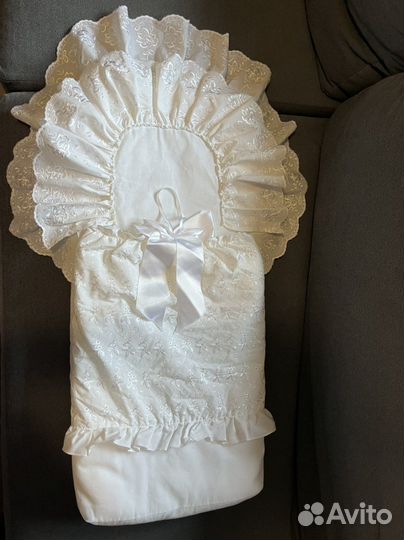 Конверт на выписку для девочки новый