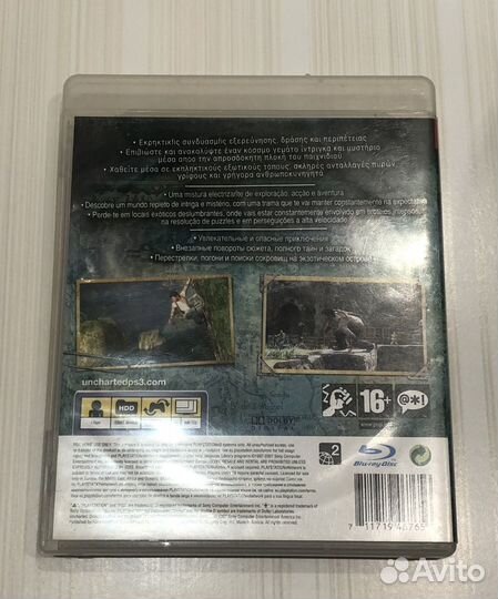 Игра на ps 3 uncharted