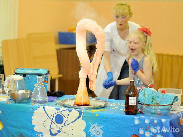 Научное шоу, аниматор