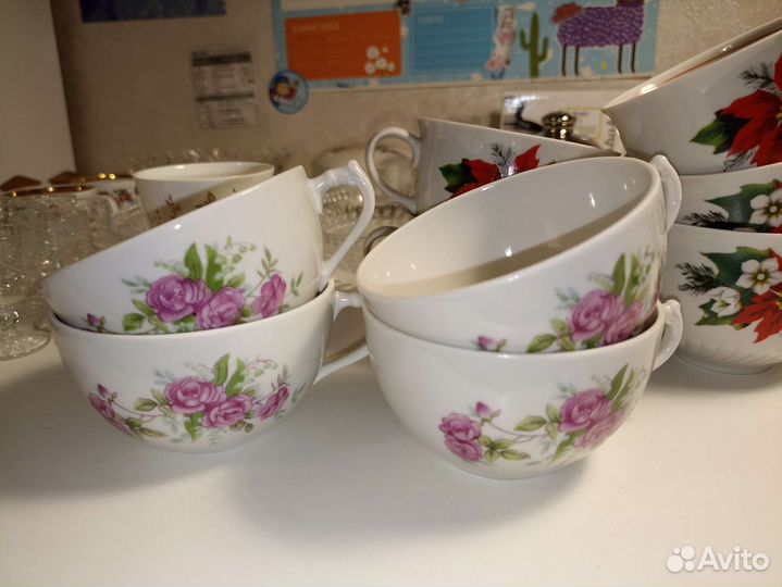 Посуда дулево, Польша, СССР и др