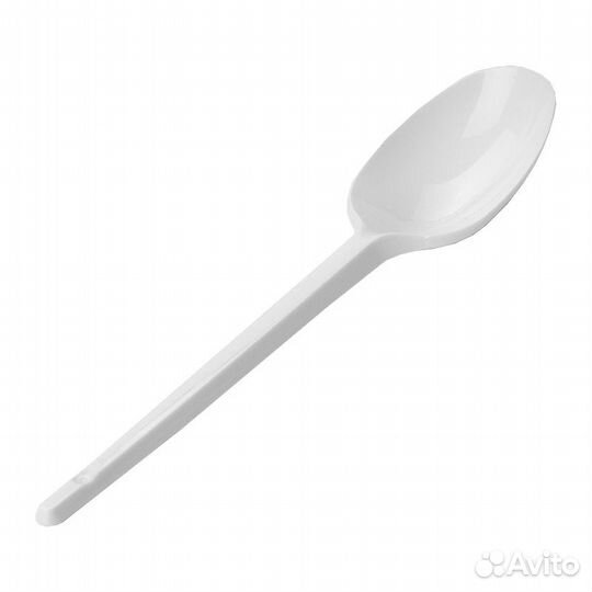 Ложка одноразовая 165 мм, бел., пс