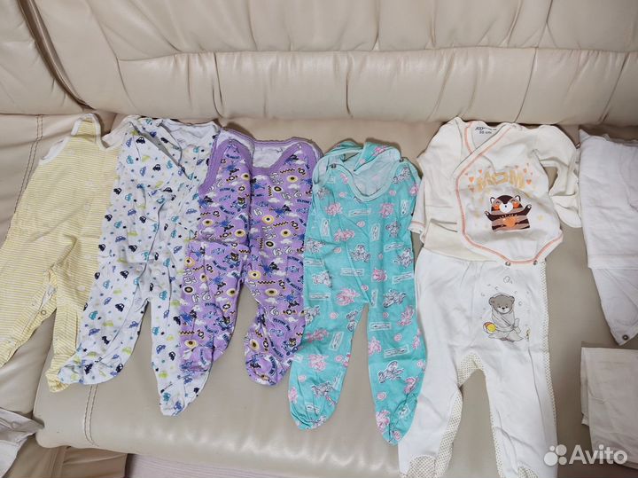 Детские вещи пакетом на мальчика 50 - 62 размер