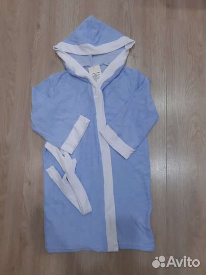 Халат махровый, р.128, новый