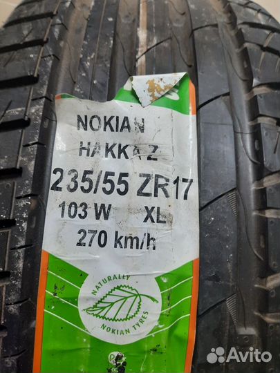 Nokian Tyres Hakka Z 235/55 R17 103W