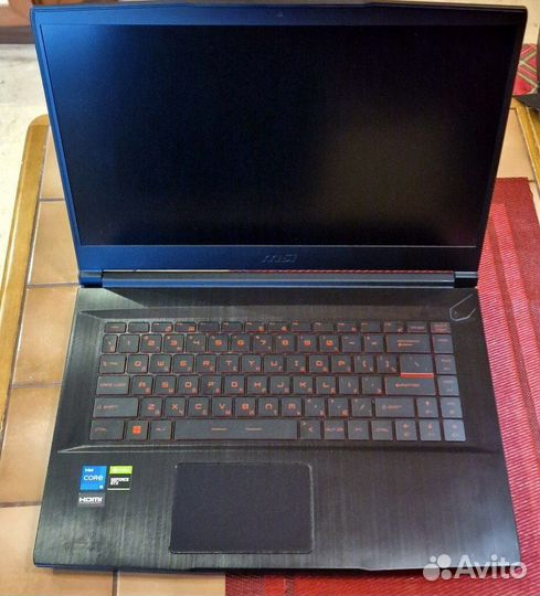 Ноутбук MSI GF63 Thin 11SC-623RU