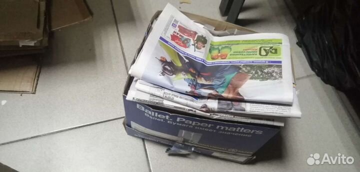Газеты на растопку печи и другие хознужды