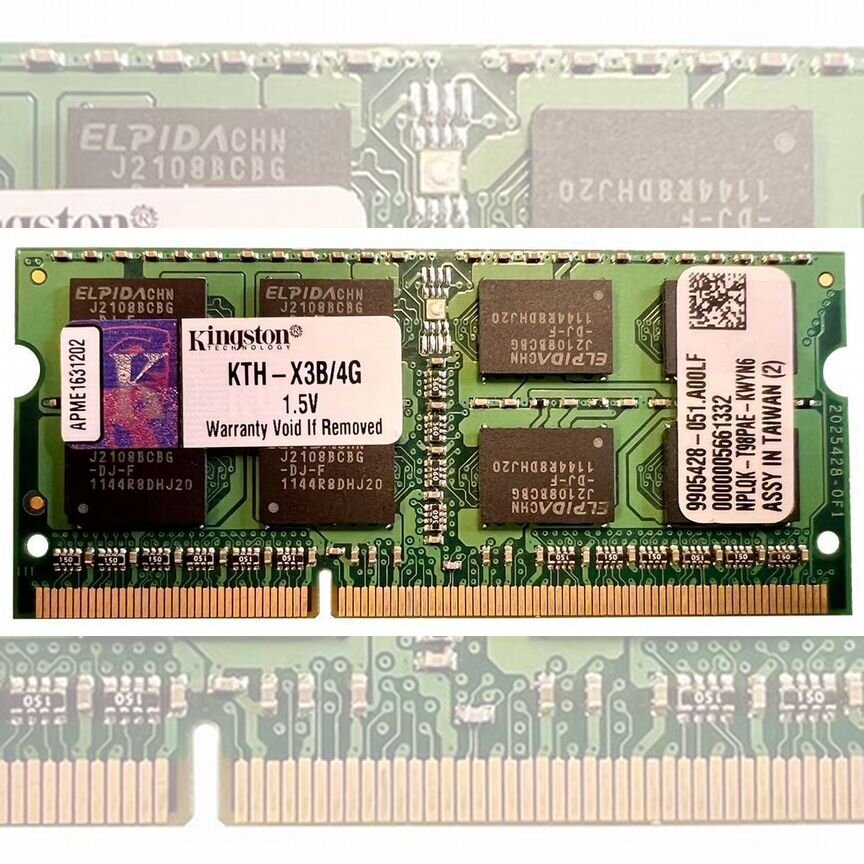 [577606-001] Оперативная Память Hp Kth-X3b/4g 4gb 577606-001