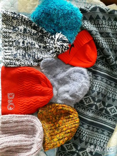 Шапки трикотажные и меховые