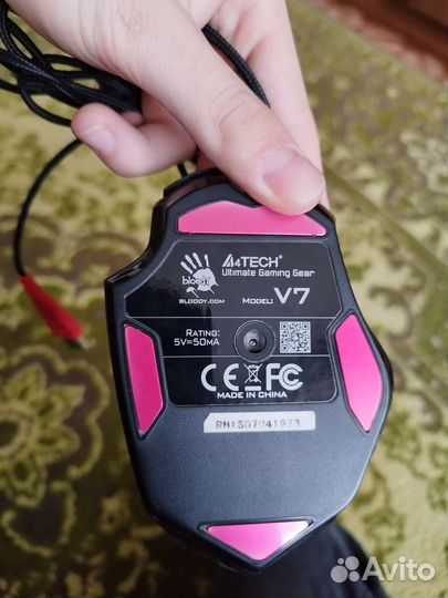 Мышь A4tech Bloody V7