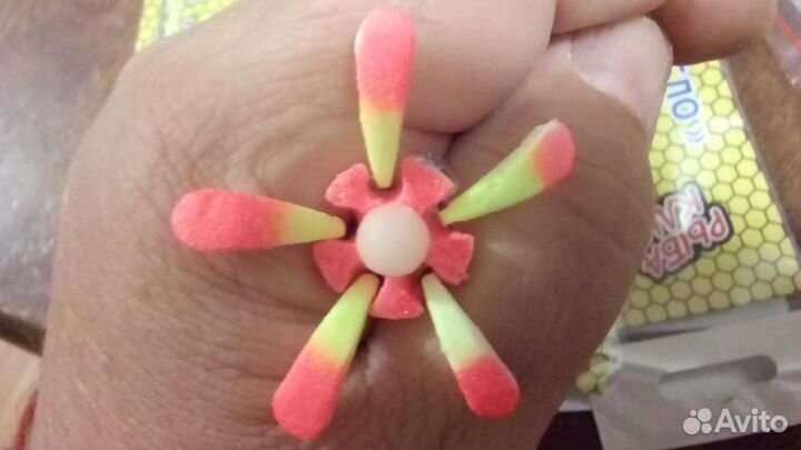 Поплавок Цветок зимний, листовой пенопласт