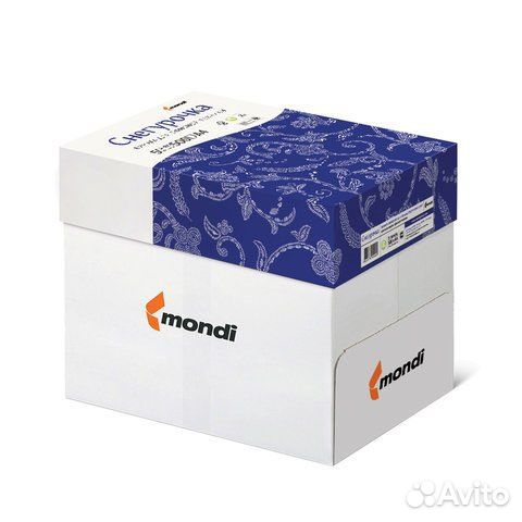 Офисная бумага a4 снегурочка 80г