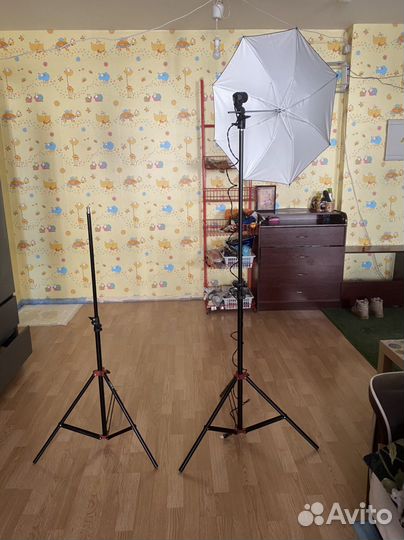 Студийный импульсный свет