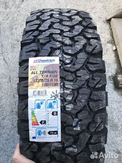 Bfgoodrich All-Terrain T/A KO2 285/75 R16 116R
