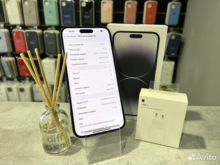 Новый iPhone 14 Pro Max 256gb Purple 100акб