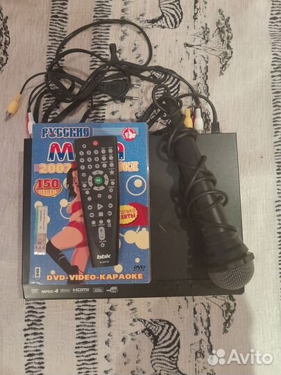 Dvd плеер с караоке BBK