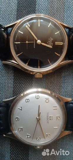 Мужские золотые часы tissot, bentima star 21