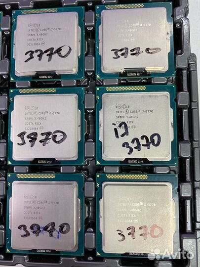 Процессор Socket LGA 1155 Core i7 3770 3.4 ghz