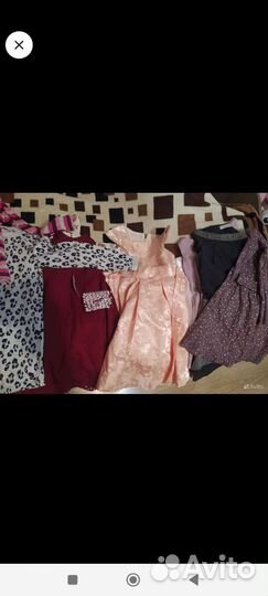 Вещи пакетом на девочку рост 122