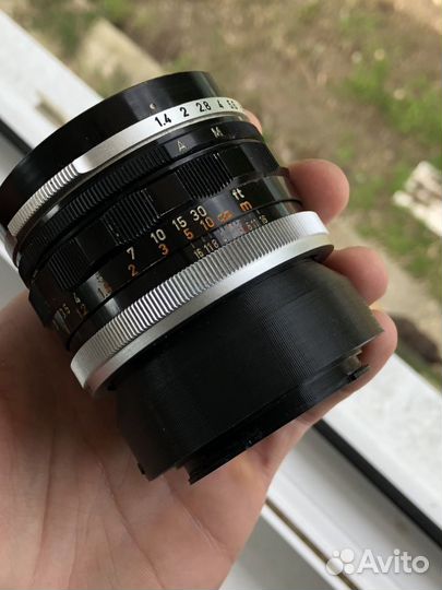 Canon FL 50mm f1.4 для sony E nex