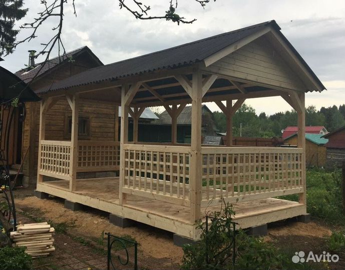 Беседка для дачи