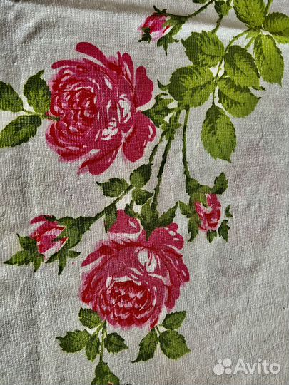 Скатерть лен СССР