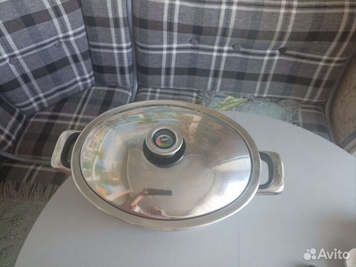 Кастрюля утятница овал 6лит zepter