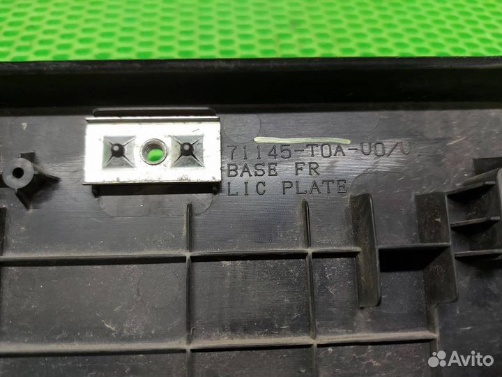 Подномерник (площадка для крепления номера) Honda