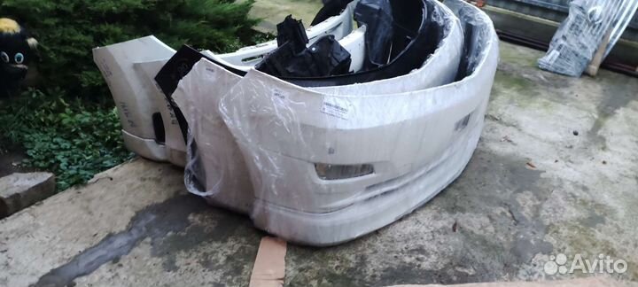 Бампер передний Toyota alphard ANH 10 15