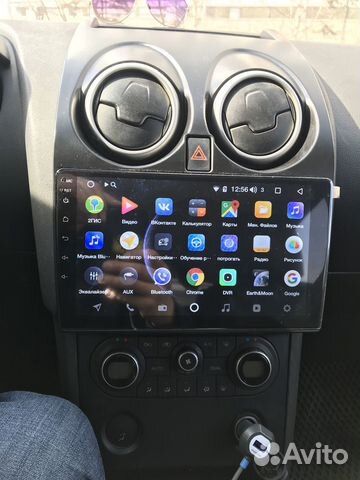 Магнитола Nissan Qashqai j10 Android IPS экран