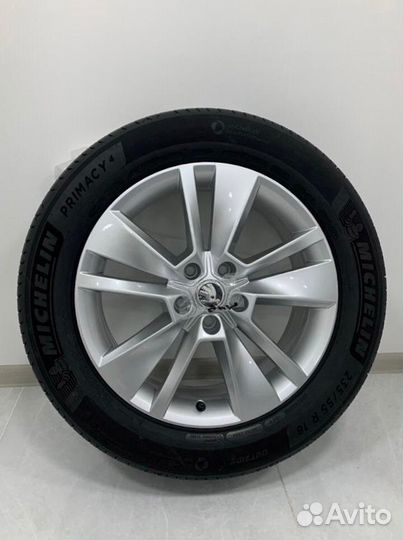 Новые Skoda Kodiaq, Michelin 235/55 R18 (2022)