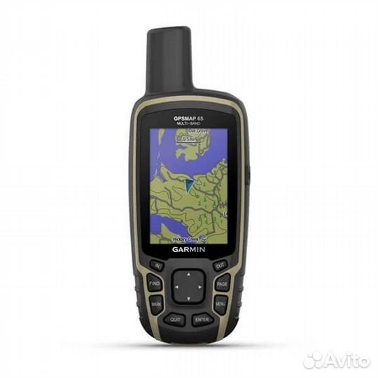 Навигатор Garmin gpsmap 65(новый) +карта