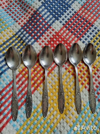 Вилки, ложки мельхиор