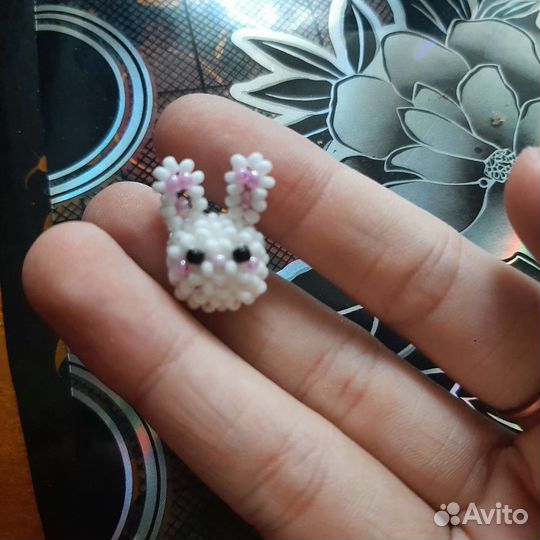 Кролик из бисера