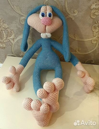 Заяц Весельчак ручной работы