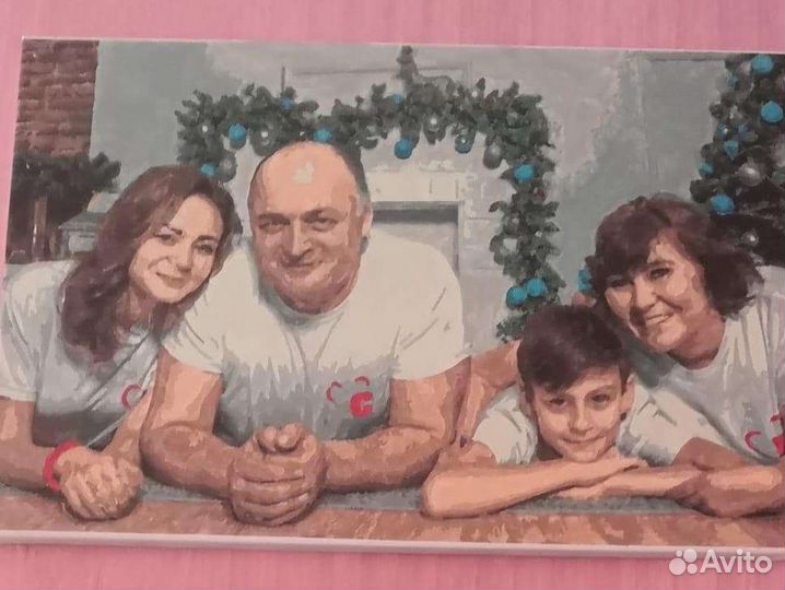 Картина по номерам по фото 40х50 см