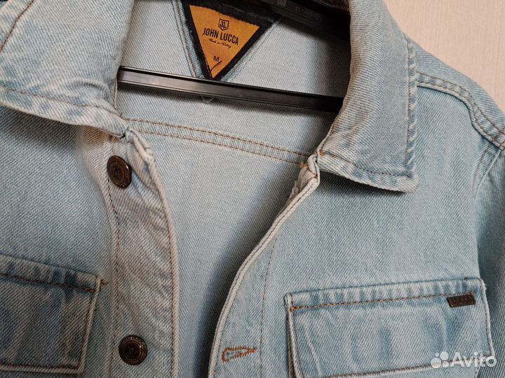 Джинсовая куртка мужская